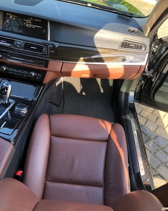 BMW Seria 5 cena 75499 przebieg: 271000, rok produkcji 2014 z Grudziądz małe 121